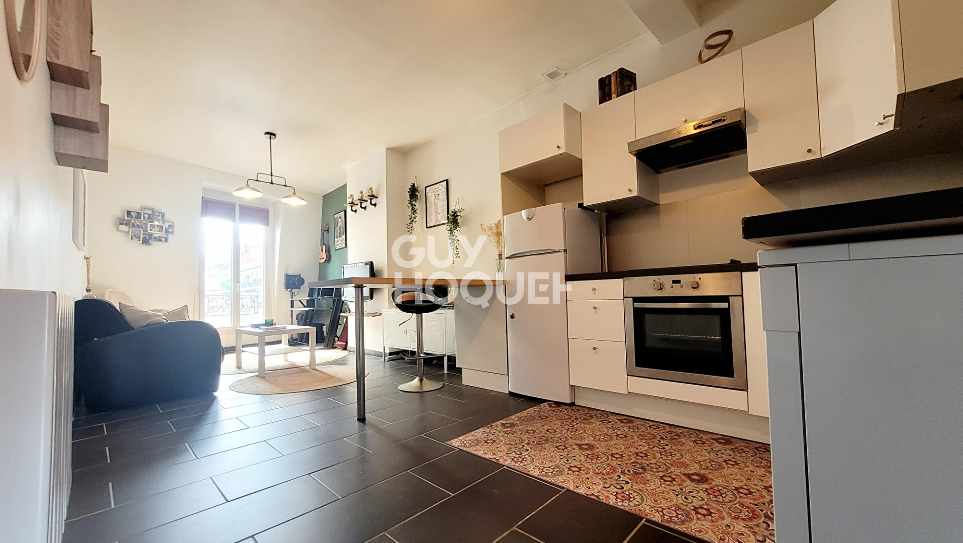 BOIS COLOMBES CENTRE/ 2 P 37.21 m²
