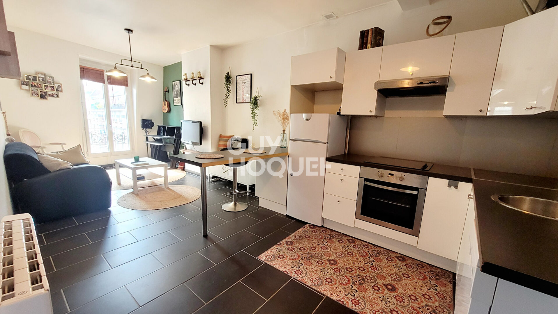 BOIS COLOMBES CENTRE/ 2 P 37.21 m²