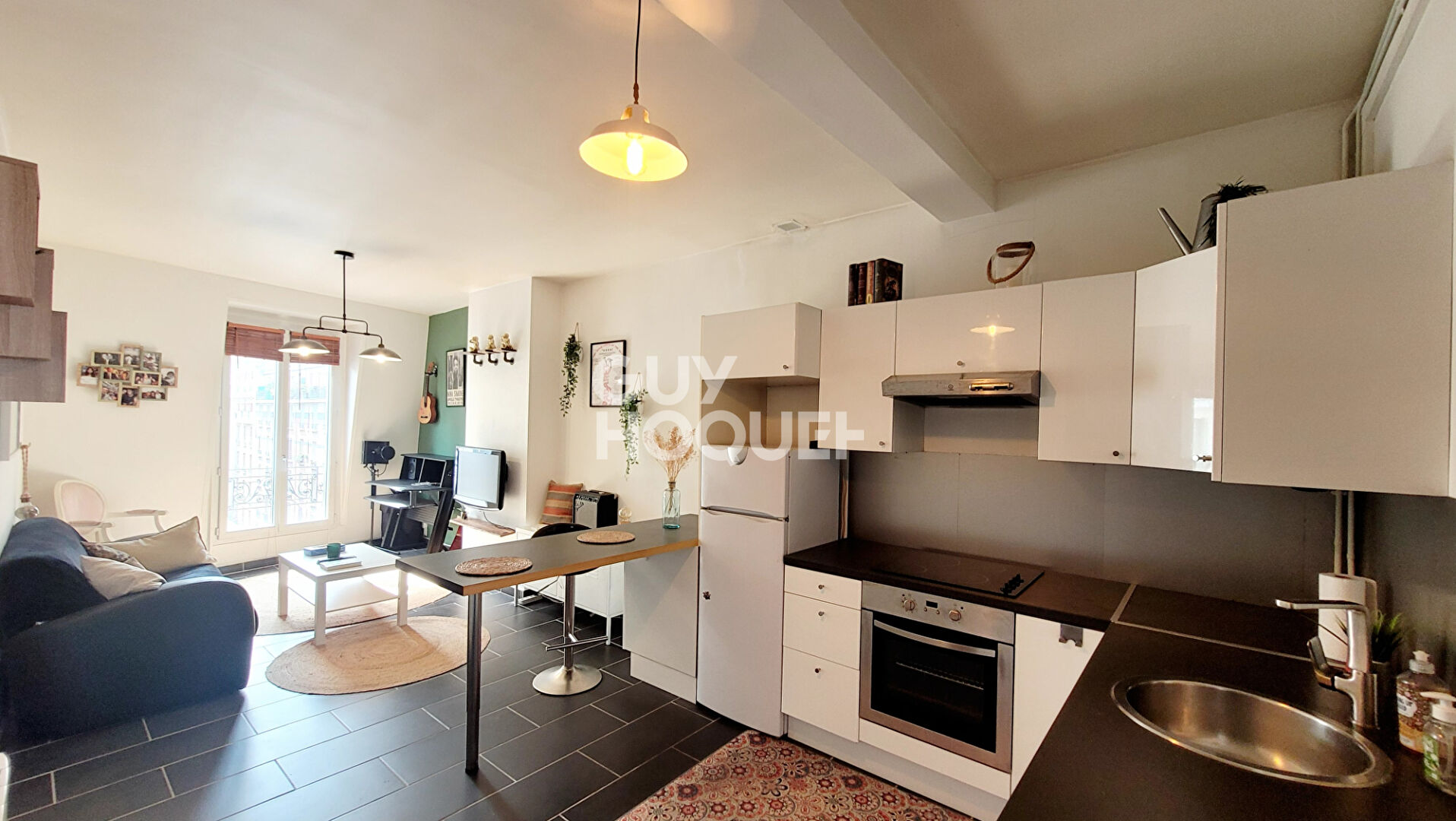 BOIS COLOMBES CENTRE/ 2 P 37.21 m²