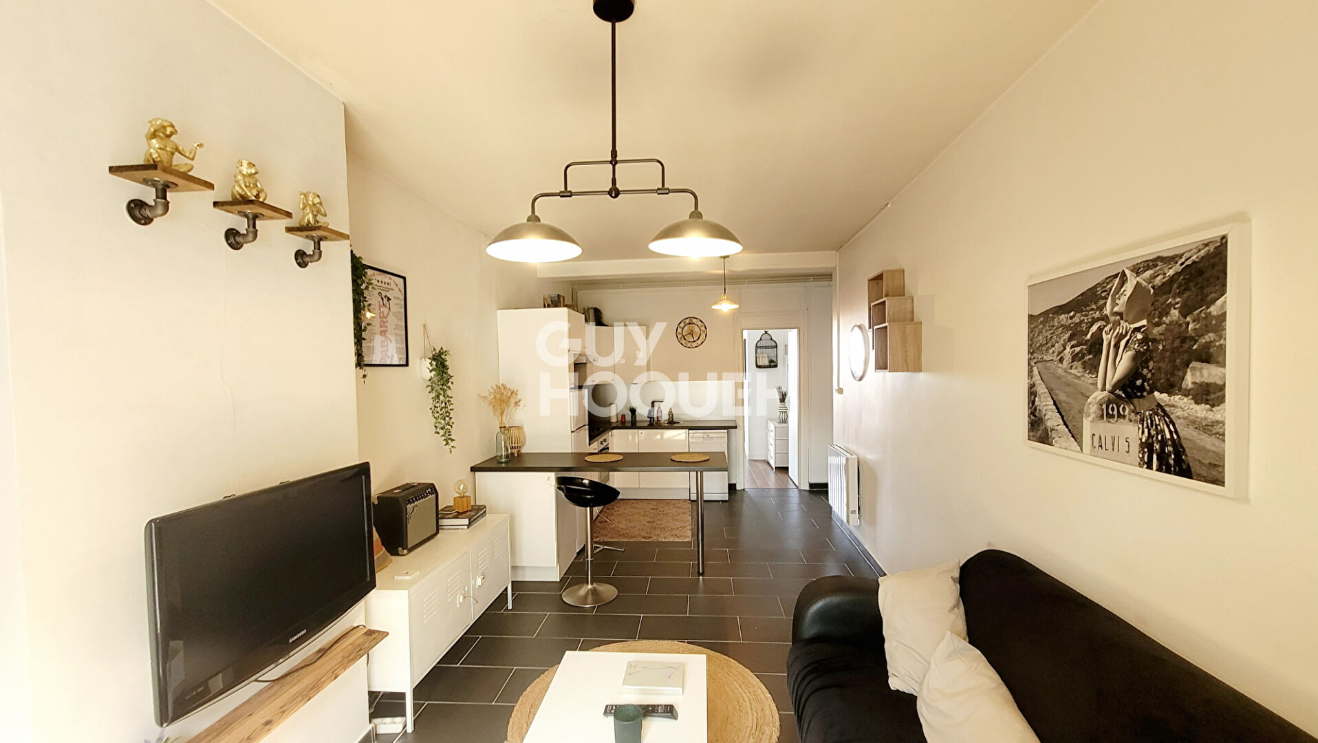 BOIS COLOMBES CENTRE/ 2 P 37.21 m²