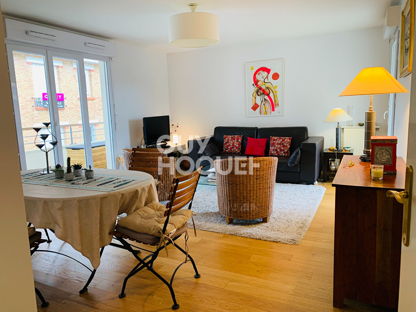 BOIS COLOMBES/ 3 P 73 M² BALCONS ET DOUBLE BOX