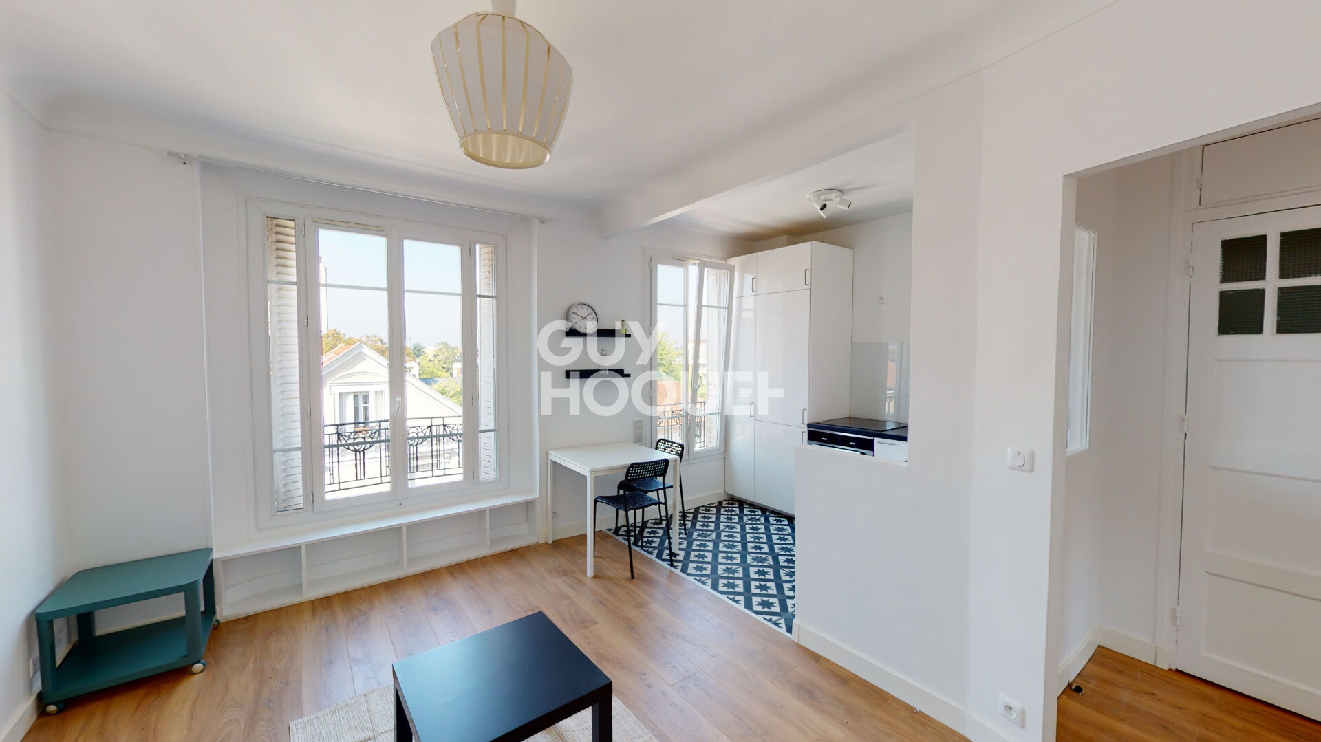 BOIS COLOMBES/ 2 P 38.52 M²  LOCATION MEUBLEE