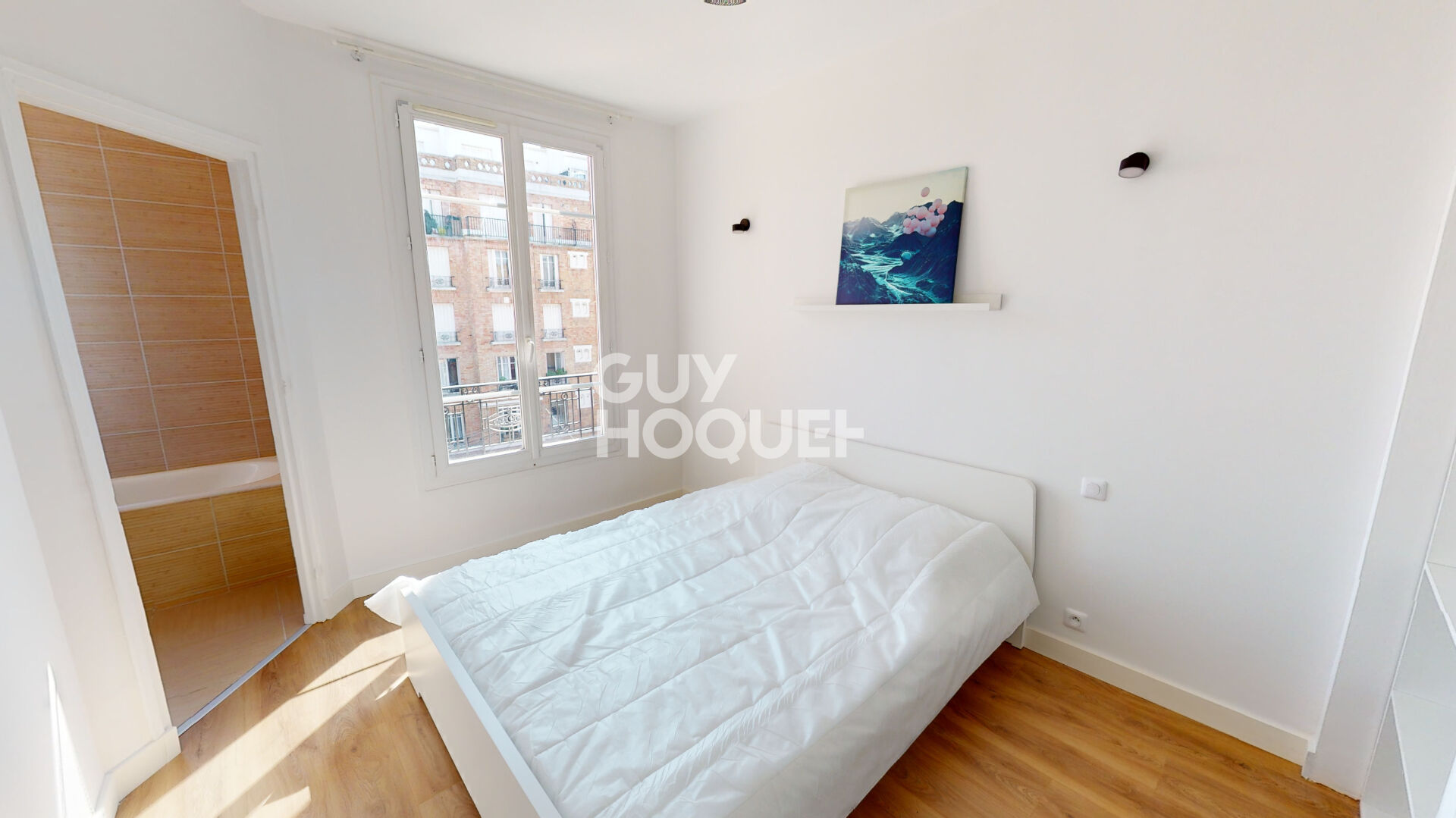 BOIS COLOMBES/ 2 P 38.52 M²  LOCATION MEUBLEE