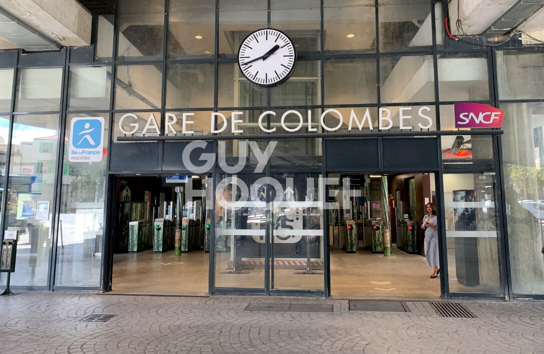 COLOMBES GARE/ 3 P.56 M²  balcon