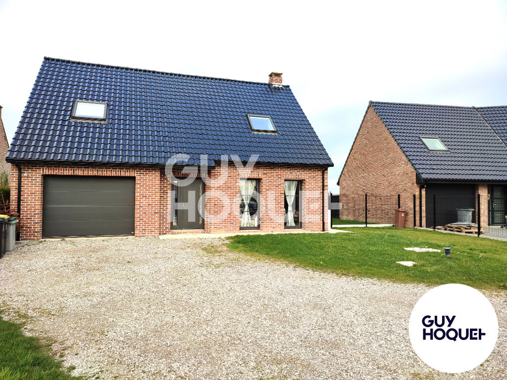 A 5' DE AIRE SUR LA LYS 6- MAISON INDIVIDUELLE  -  SURFACE 130 M² ENVIRON - 3 CHAMBRES - JARDIN  1000 M² ENVIRON - GARAGE