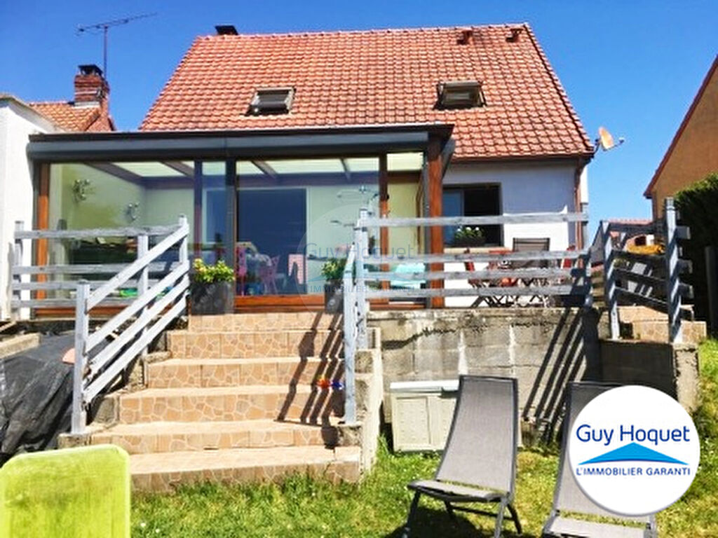 A ÉTAPLES - MAISON INDIVIDUELLE - 3 CHAMBRES - BUREAU - JARDIN - SOUS SOL - GARAGE