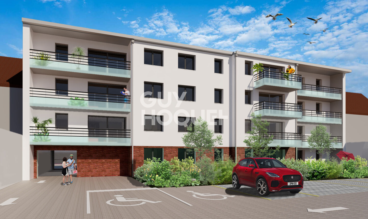 Appartement Calais 3 pièce(s) 74.65 m2