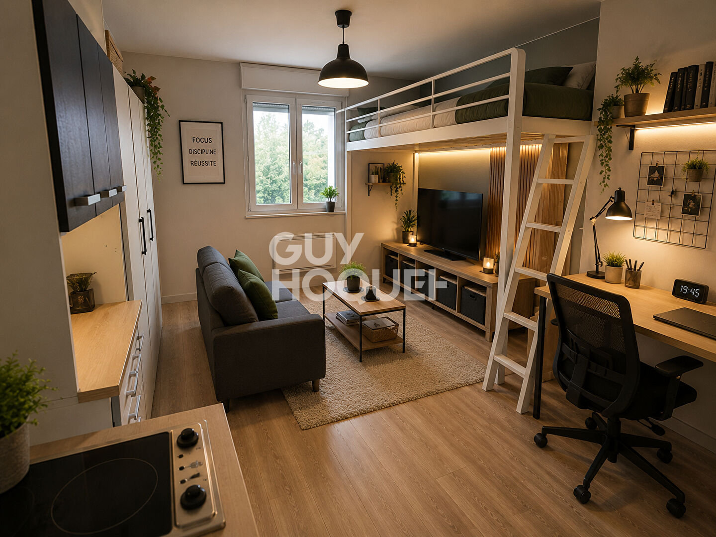 Appartement Calais 1 pièce(s) 19,87 m2