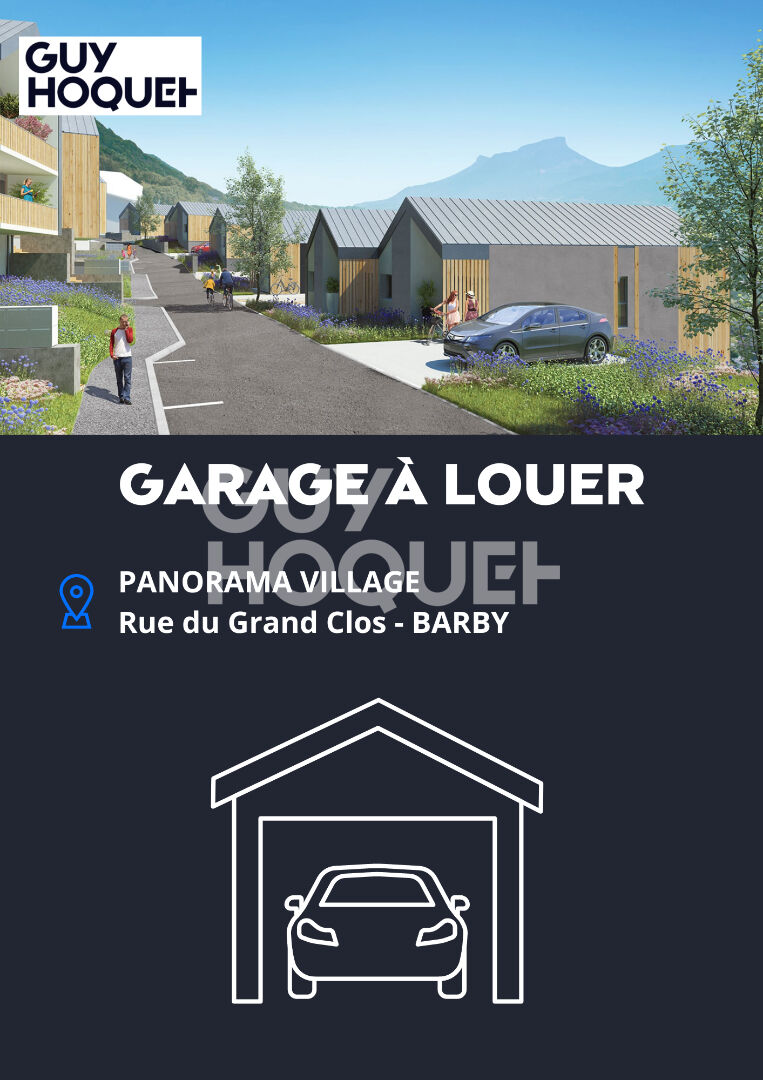 BARBY : Garage fermé et sécurisé