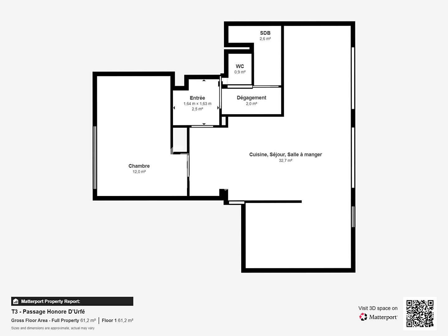 À vendre : Appartement 3 pièces avec vue dégagée à Chambéry
