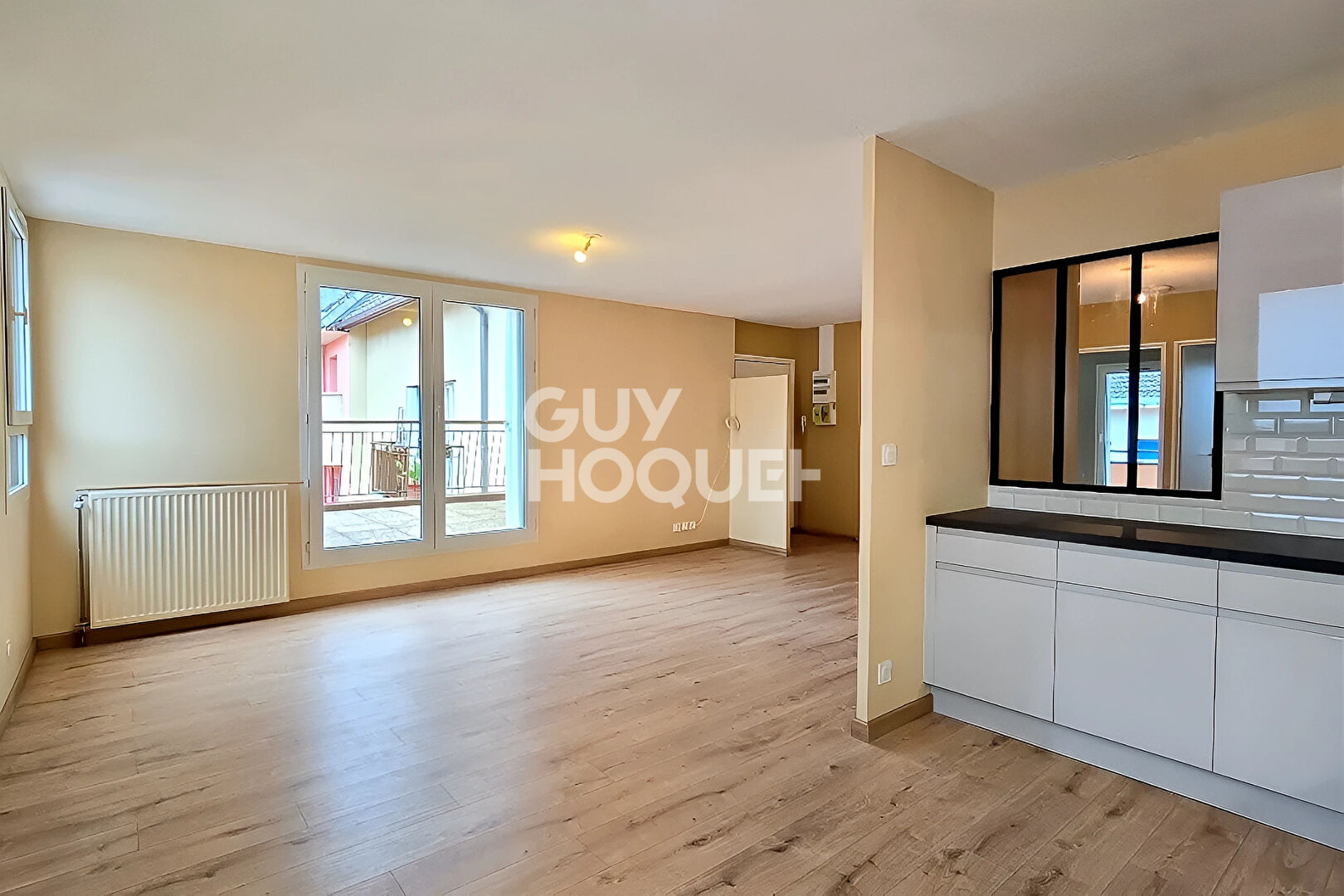 Chambéry - Rue Molière : T3 en dernier étage avec terrasse de 18 m² et balcon