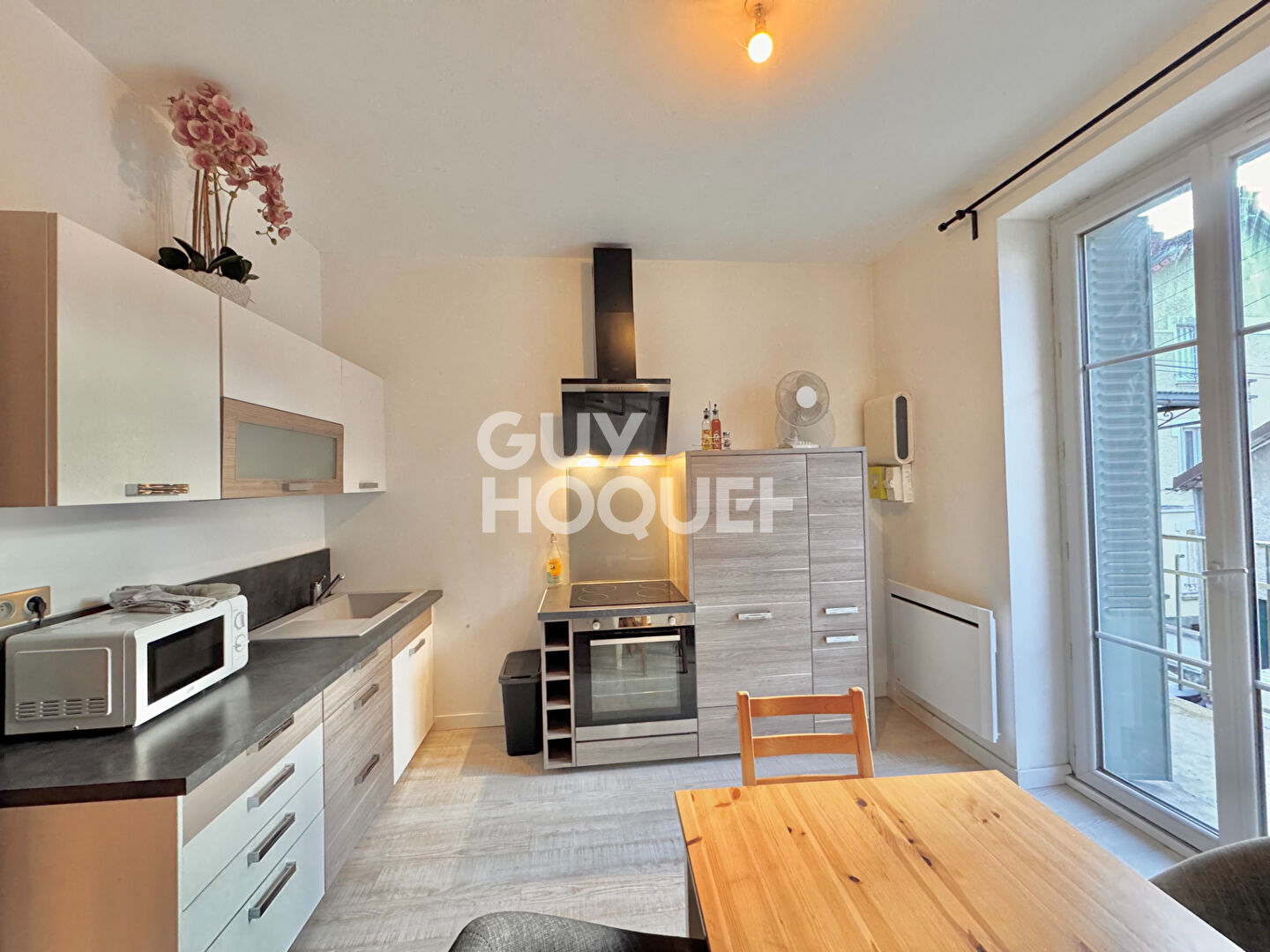 T2 meublé, balcon, parking privatif