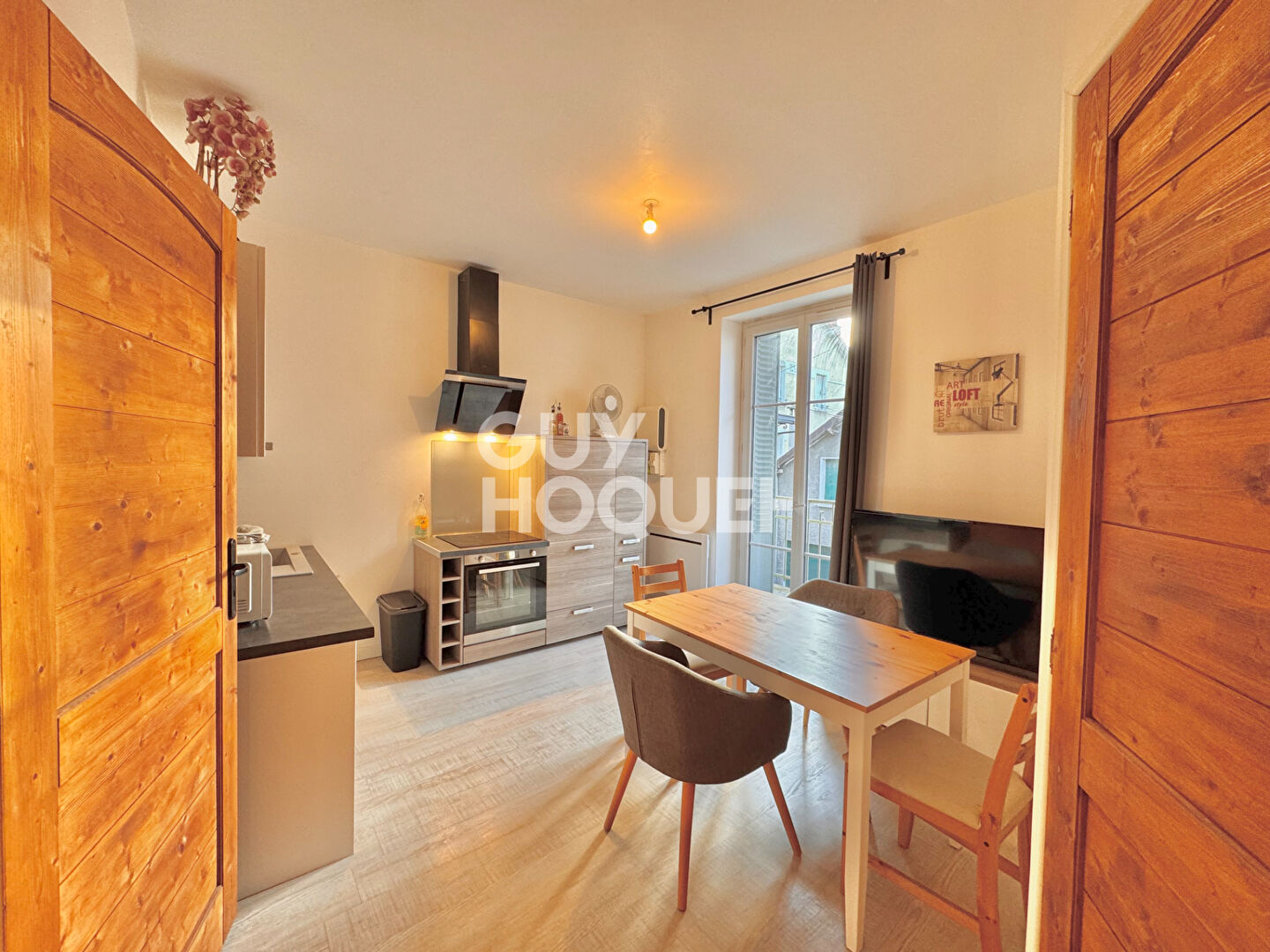 T2 meublé, balcon, parking privatif