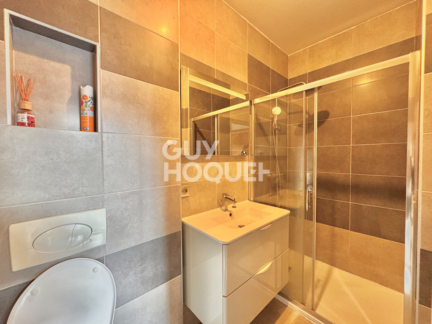 T2 meublé, balcon, parking privatif