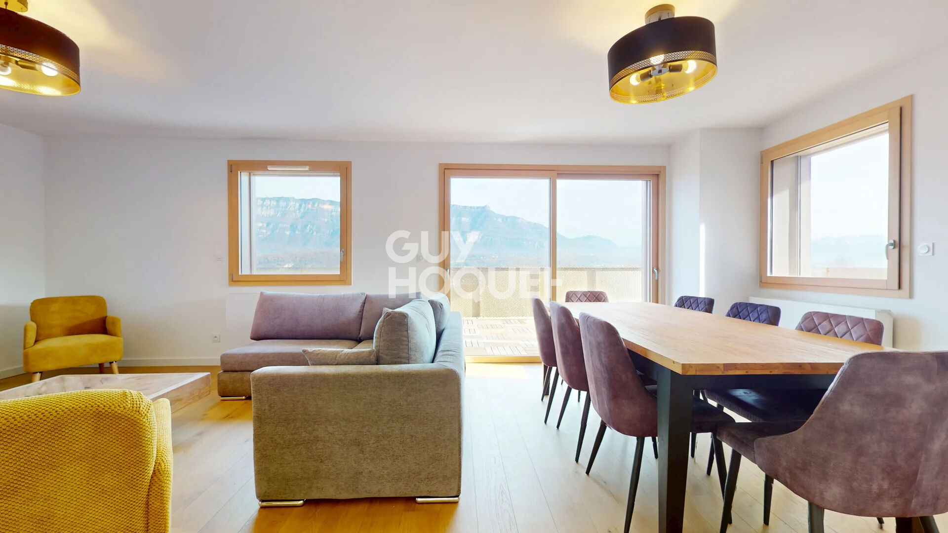 À vendre : Appartement neuf de 5 pièces à La Motte-Servolex à 4 minutes du Bourget du lac