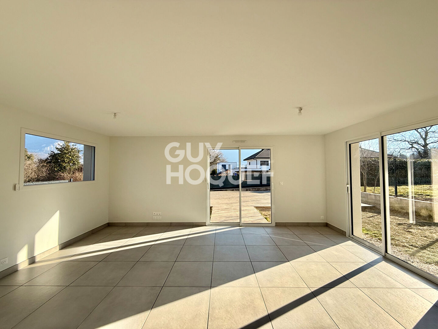 Maison individuelle neuve 92.73m² garage terrasse jardin