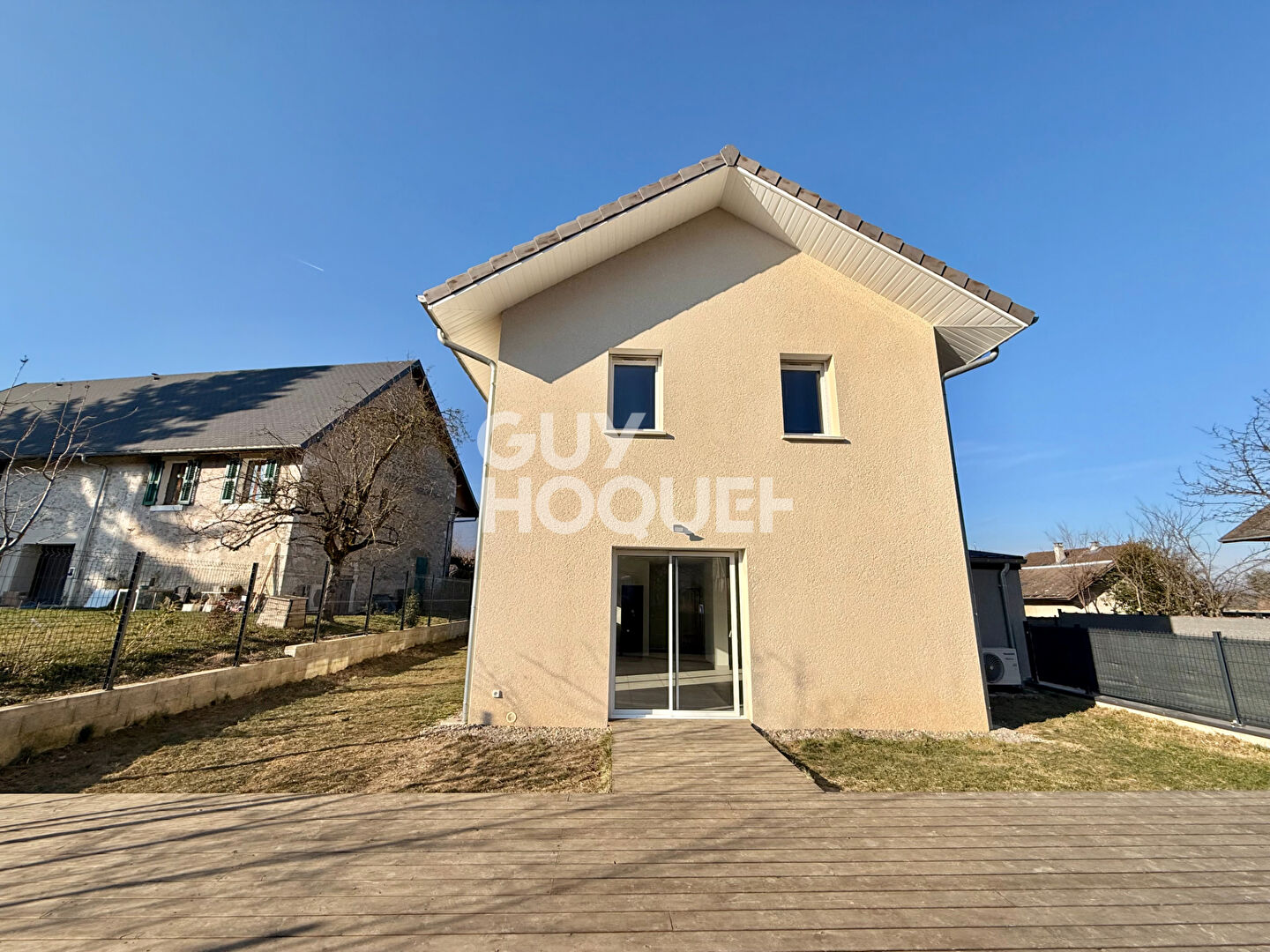 Maison individuelle neuve 92.73m² garage terrasse jardin