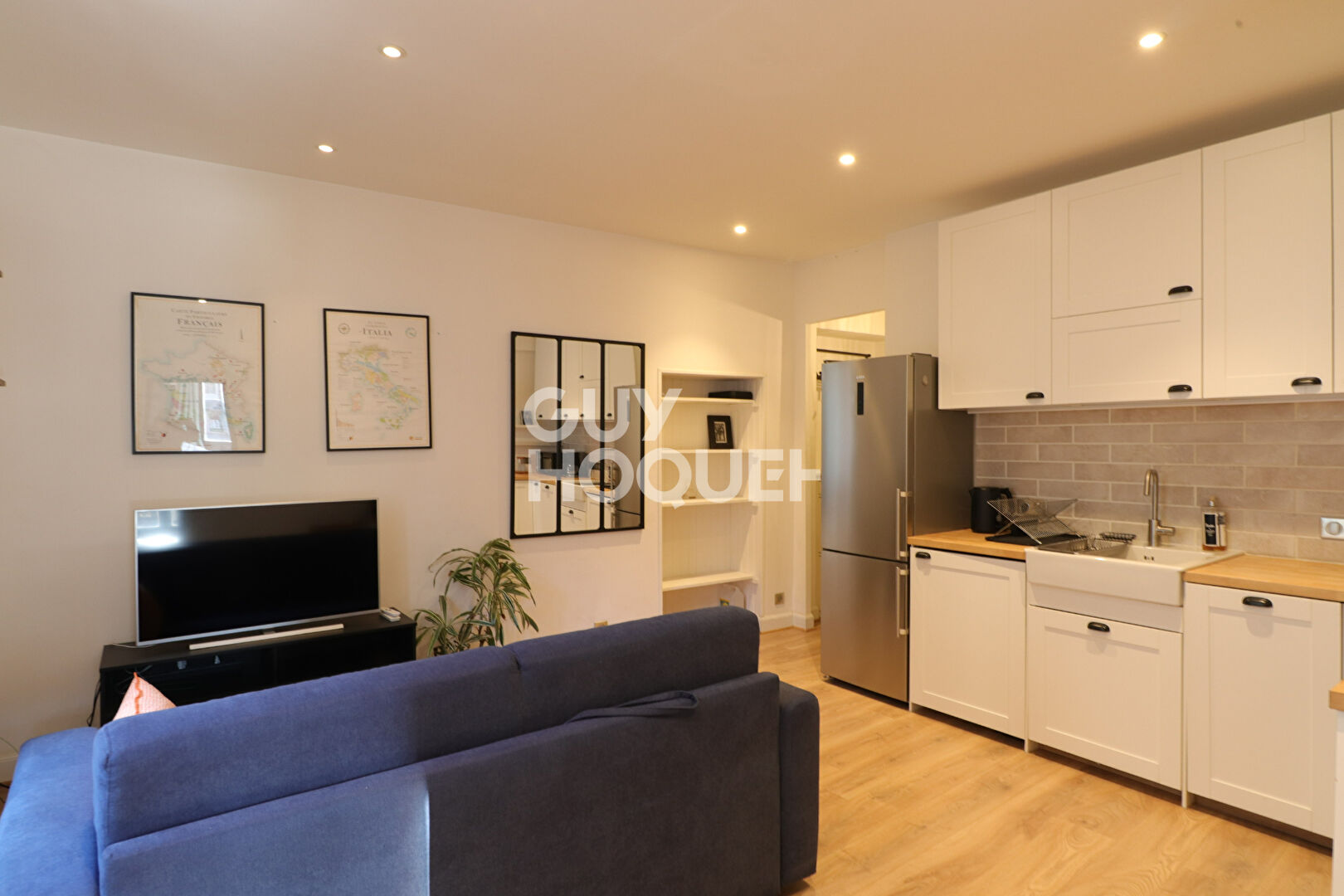 Centre-ville : T2 meublé et lumineux