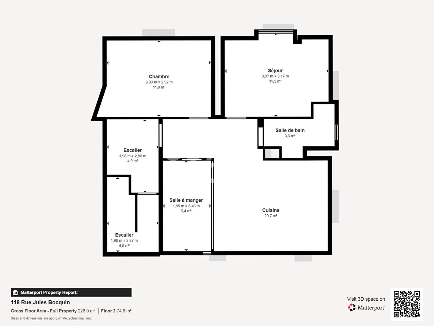 Maison spacieuse de 140 m² centre-ville de Chambéry