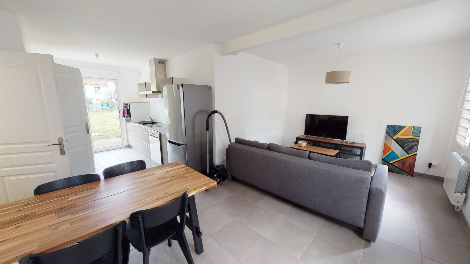 chambre avec douche privative dans Maison Poitiers 4 pièces en colocation