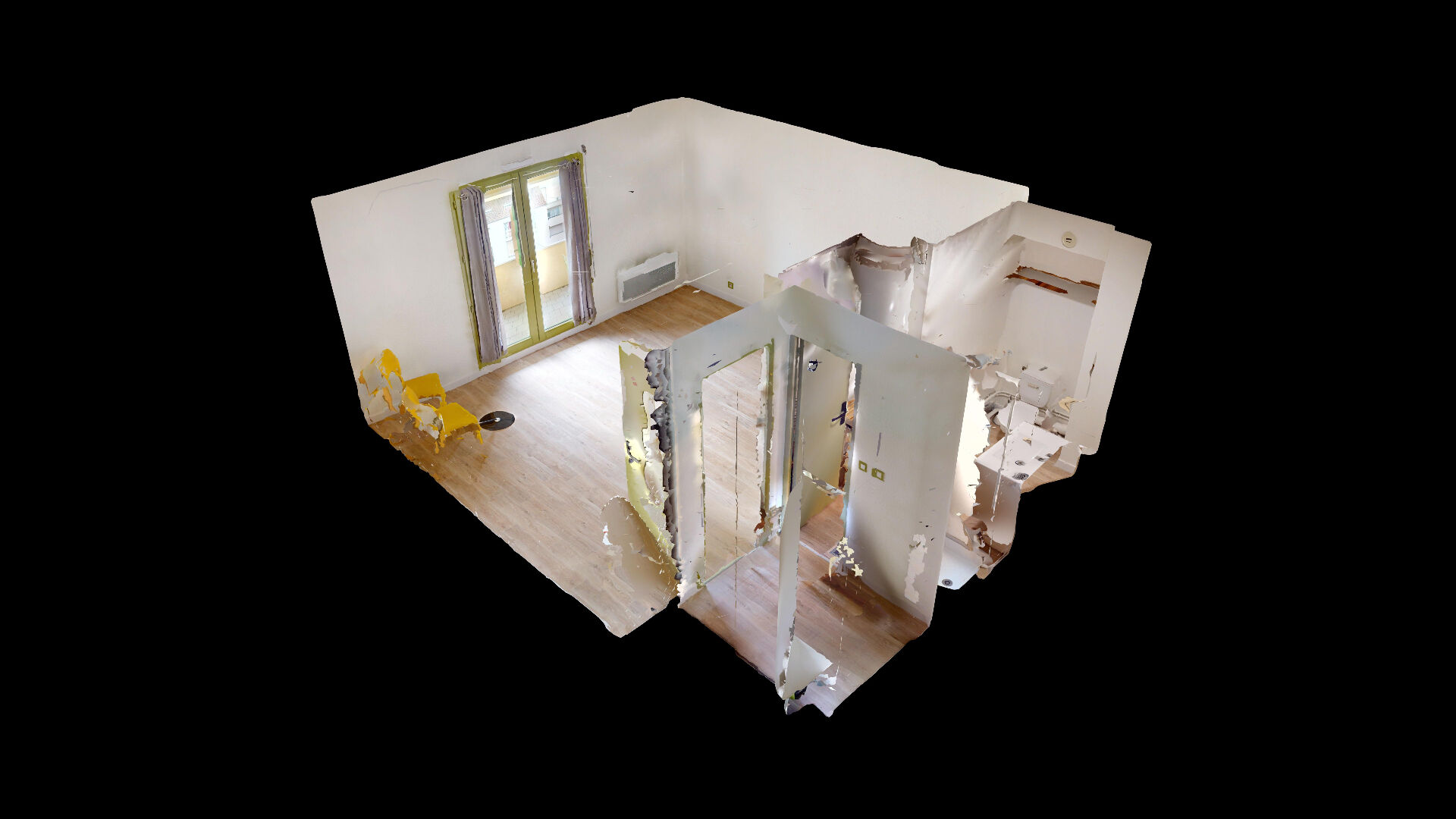 Appartement Poitiers 1 pièce(s) 26.68 m2