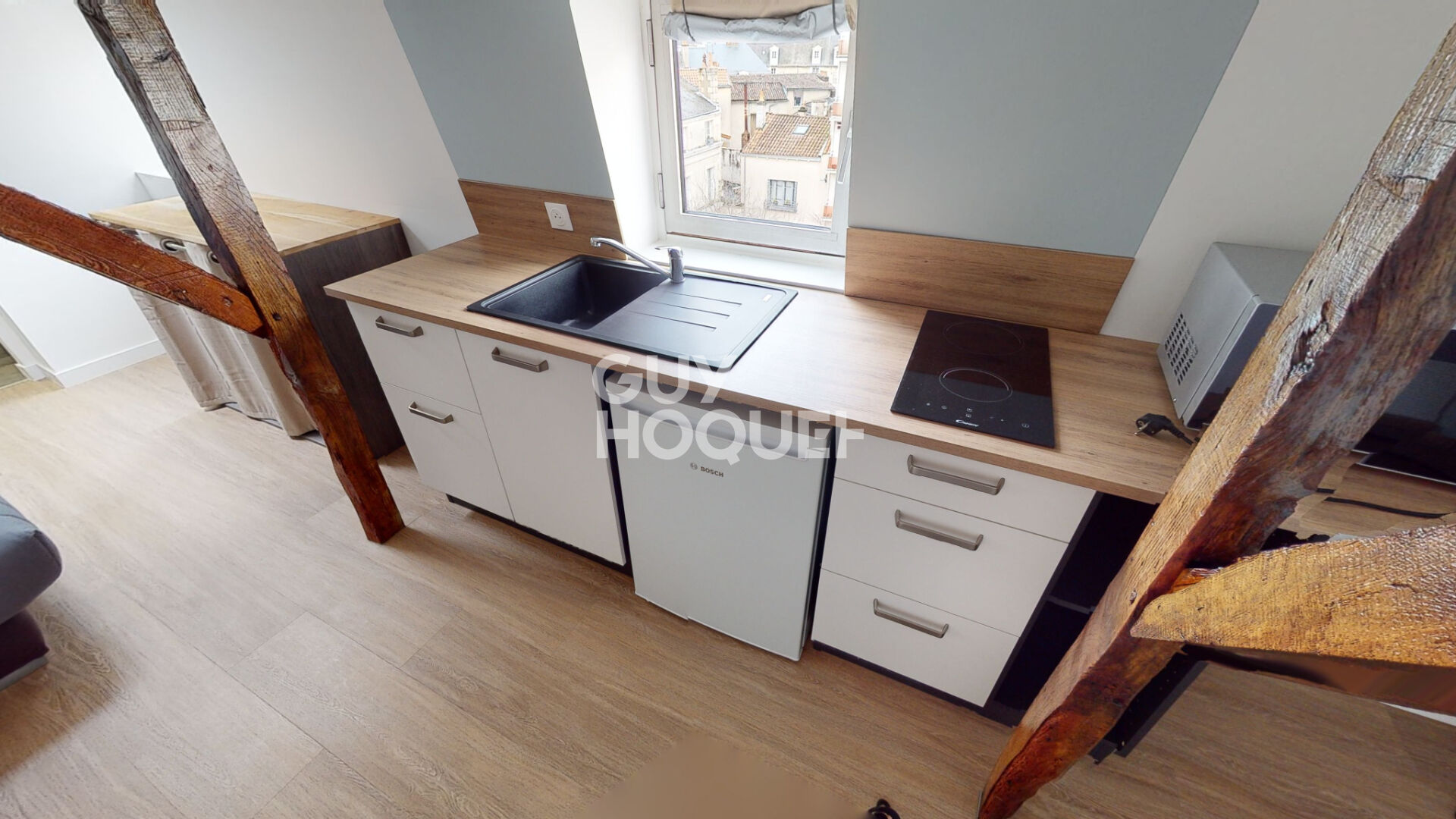 Appartement Poitiers 1 pièce(s) 15.27 m2