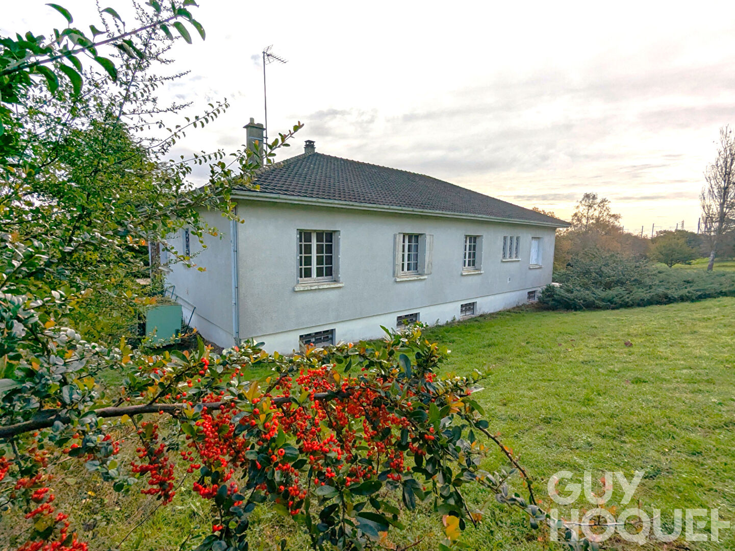 Maison T6 avec grand terrain