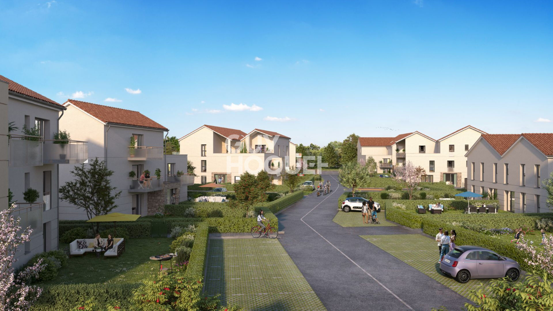 Appartement 2 pieces niché dans un écrin de verdure