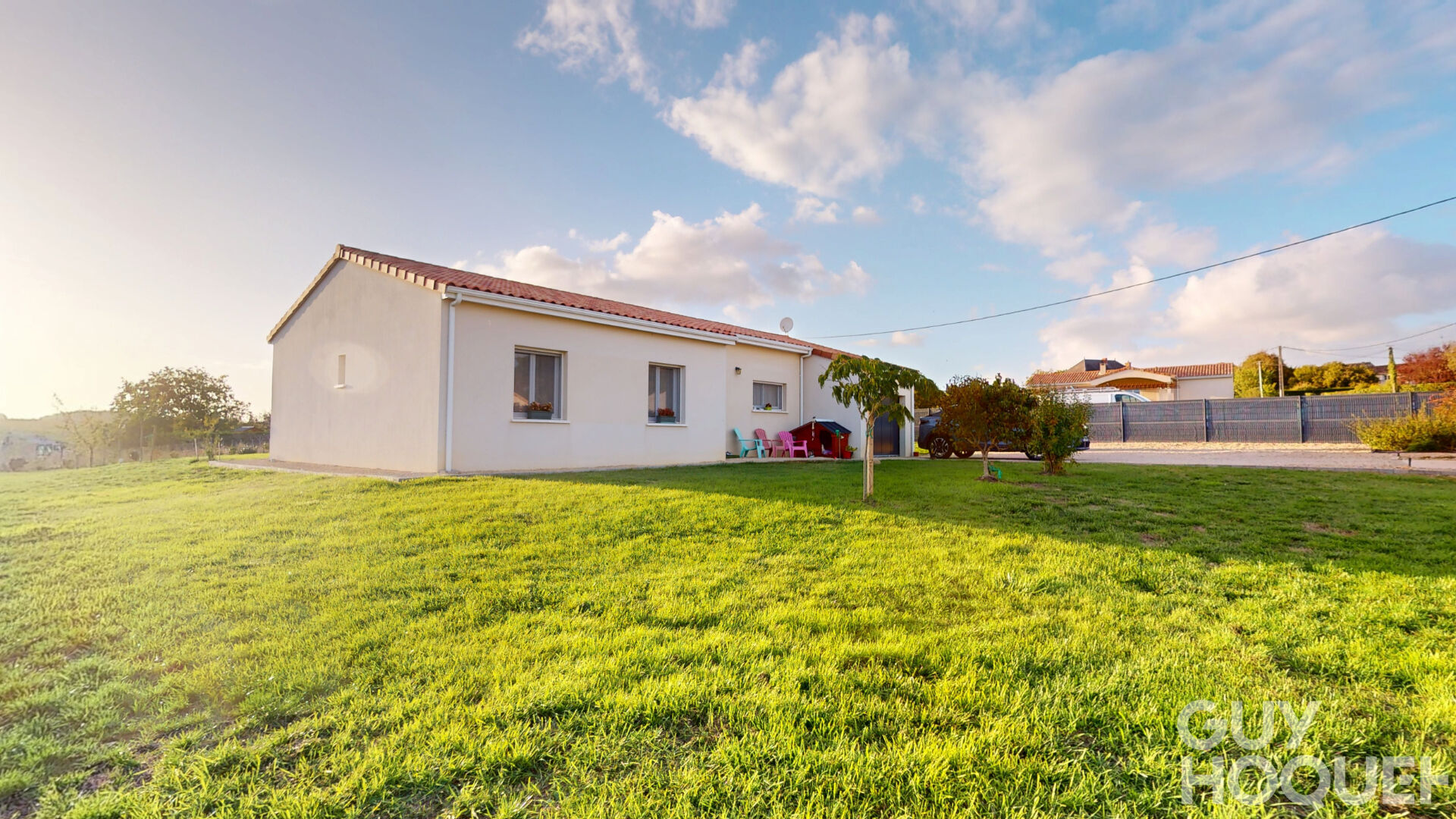 Maison familiale au calme avec grand jardin à Chauvigny