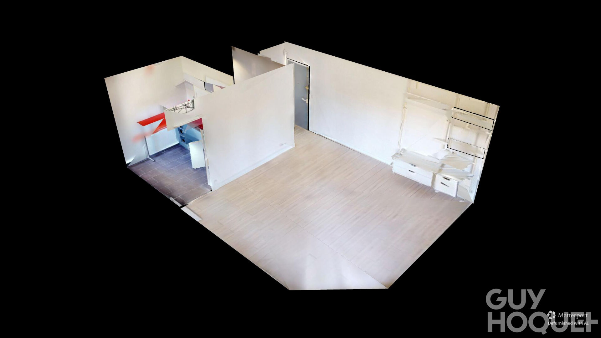 Appartement Poitiers 1 pièce(s) 34.33 m2