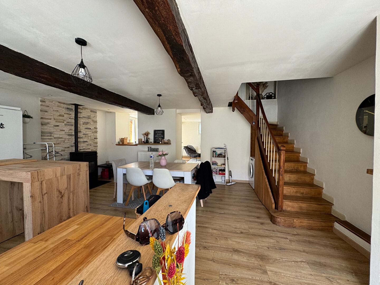 Maison Varilhes 7 pièce(s) 130 m2 habitables et jardin