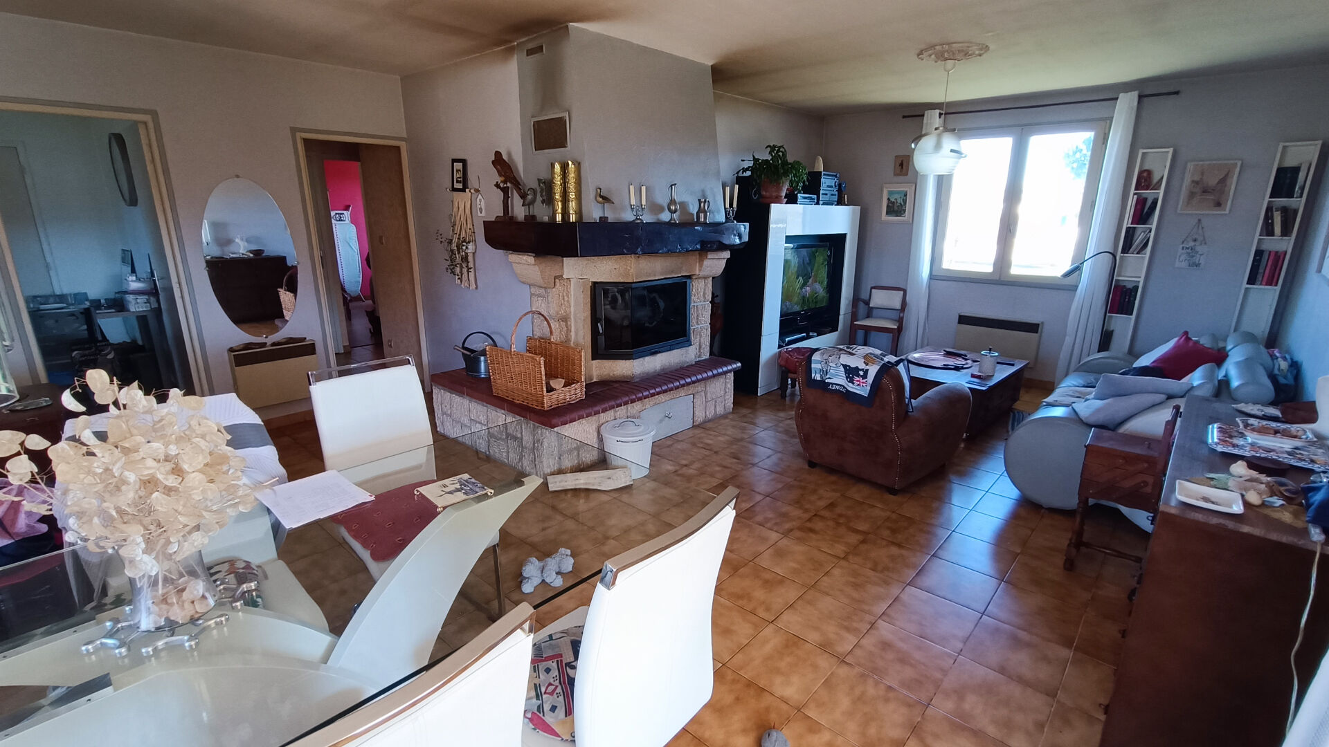 Villa plain-pied avec jardin