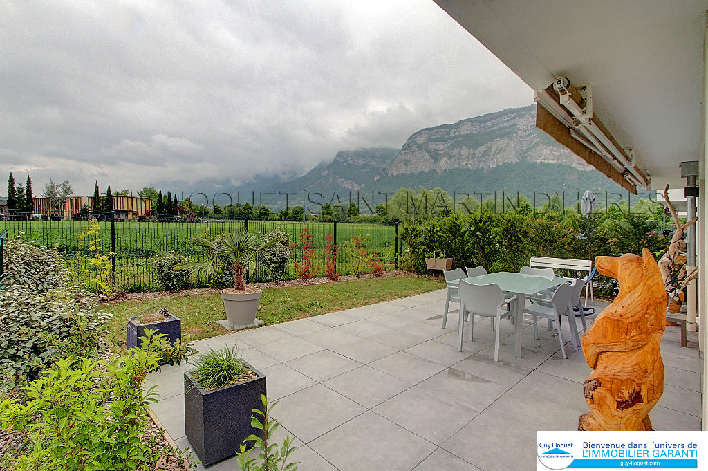 COUP DE COEUR T4 rez-de-jardin de 85,38 m² à vendre à CROLLES (38920).