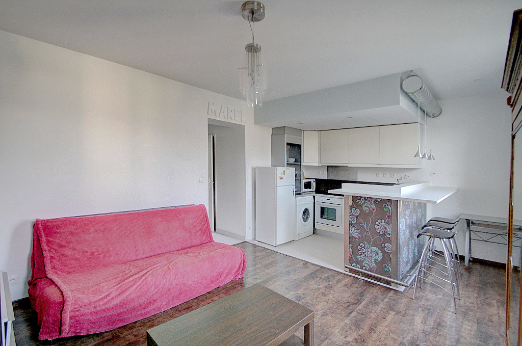 À louer, appartement meublé d'environ 34,86 m², 2 pièces à SAINT MARTIN D HERES (38400).