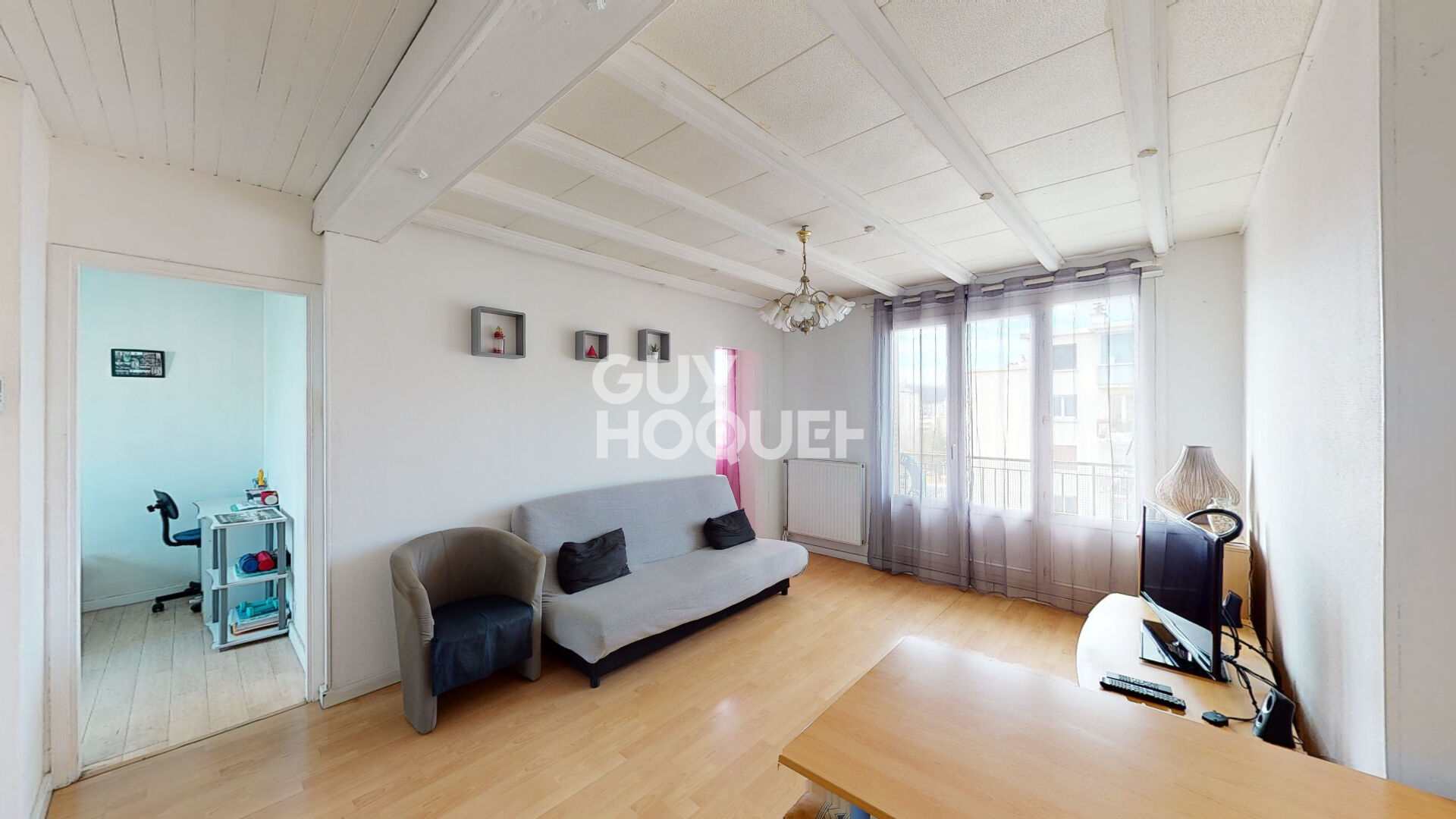 T4 lumineux avec balcon et ascenseur