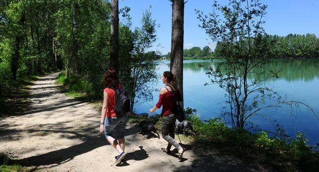 Venez vous détendre au bord du lac du site Passeligne-Pelissier!