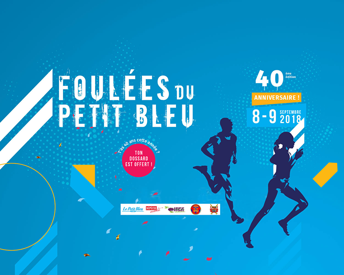 40ème édition des foulées du Petit Bleu !