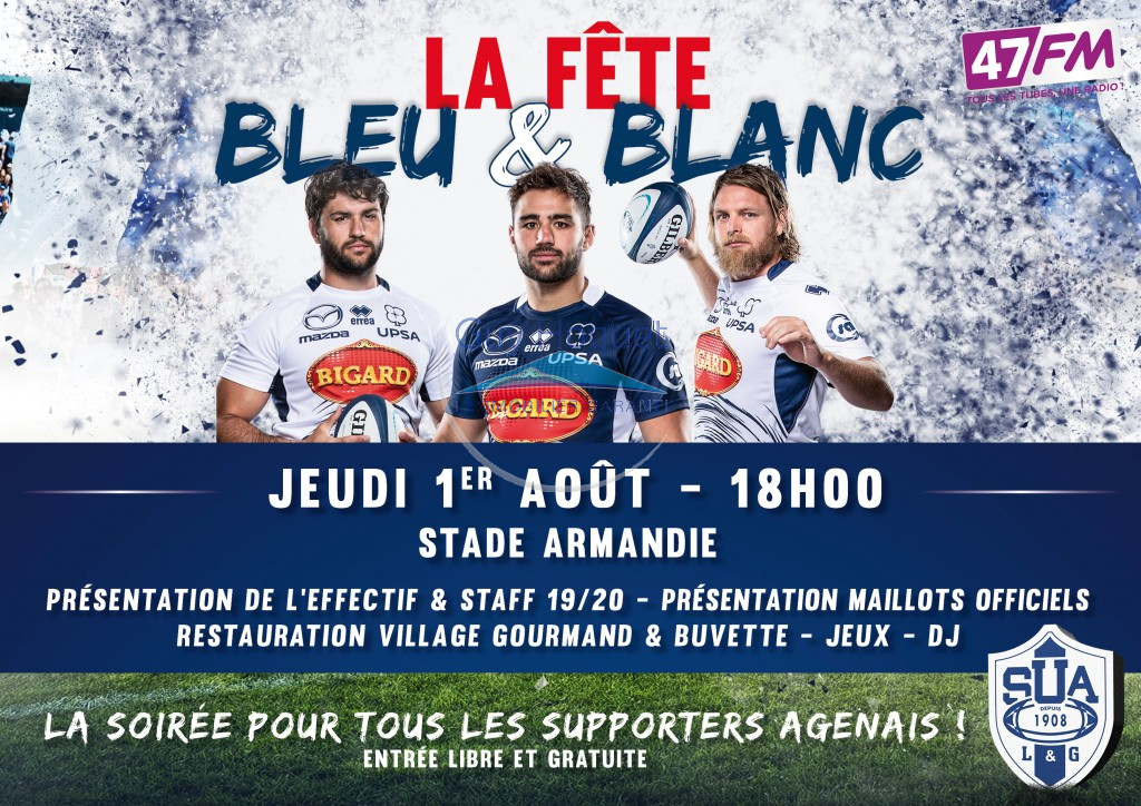 Bleu et Blanc à l'honneur à Armandie!