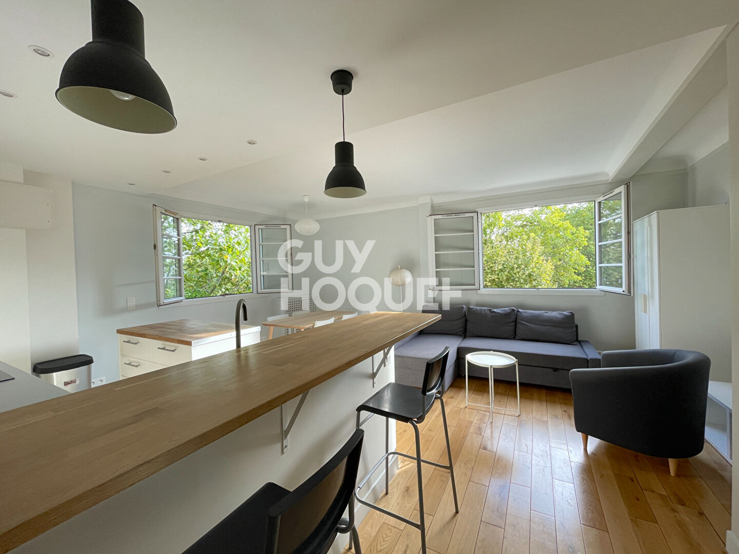 3 pièces meublé - Métro Danube Paris 19è