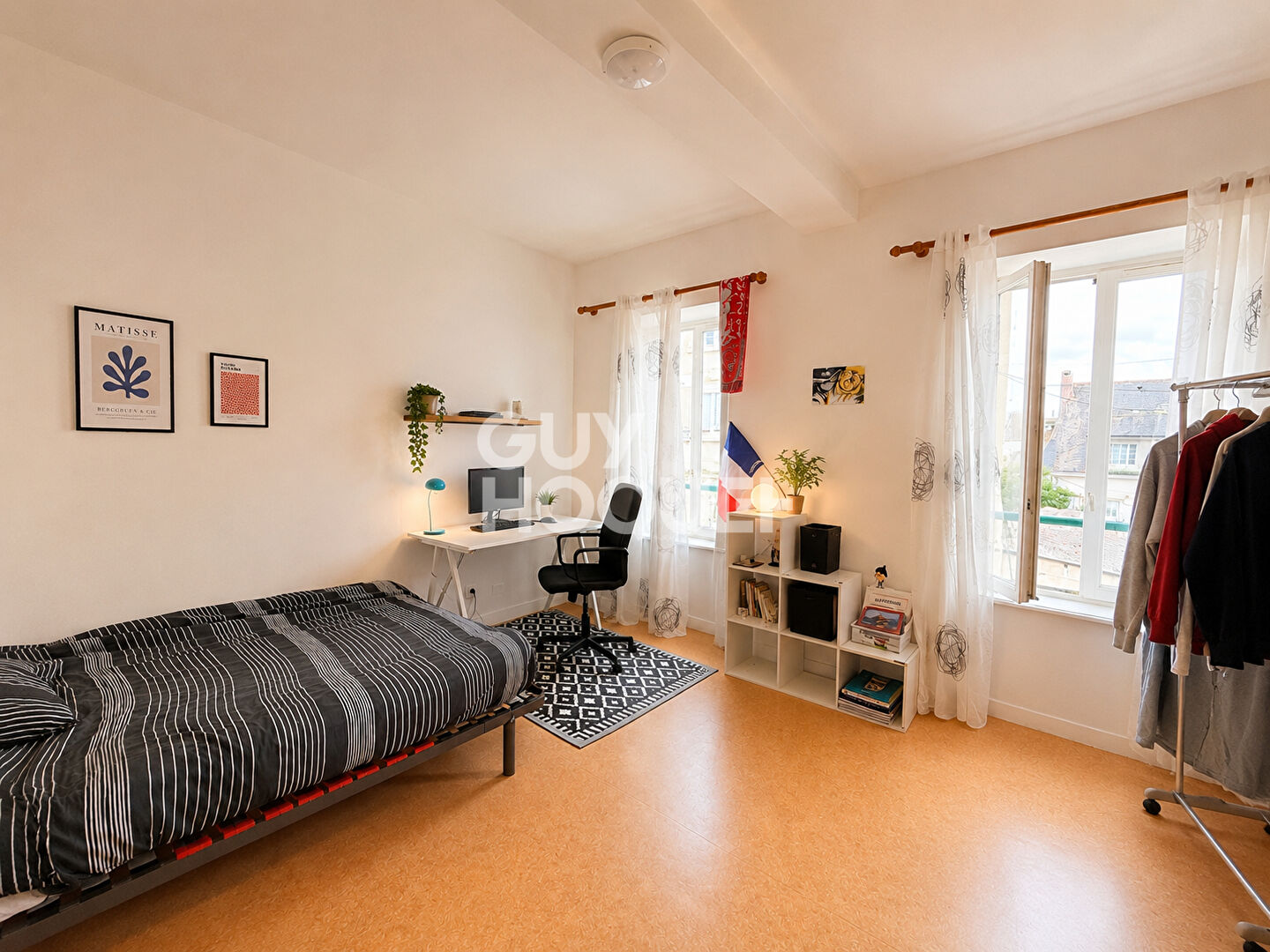 A louer - Appartement T1 meublé - Quartier Quatre Moulins à BREST