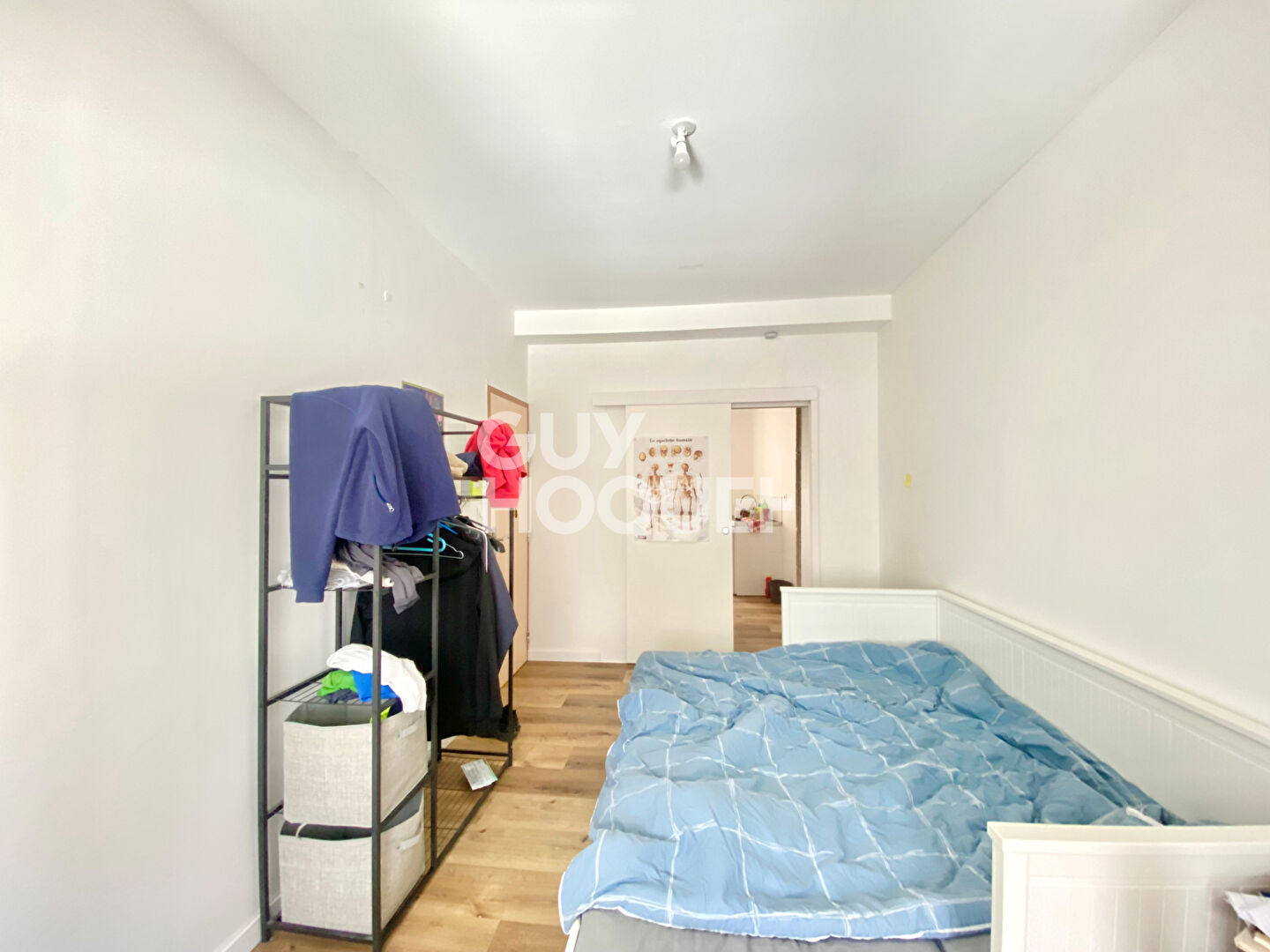 A louer appartement T1 vide  à BREST quartier St Martin