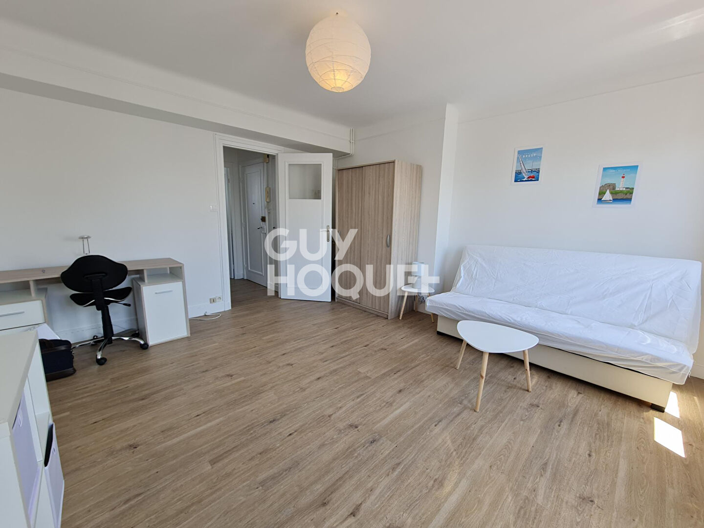 A louer - Appartement T1 meublé - Quartier Siam BREST