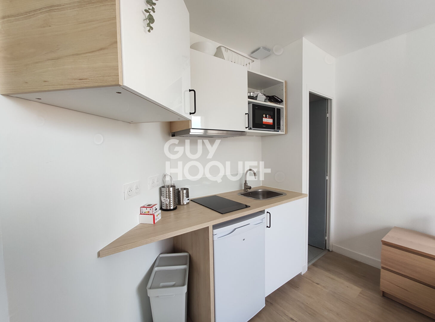 A louer - Appartement T1 meublé - Quartier Pilier Rouge à BREST