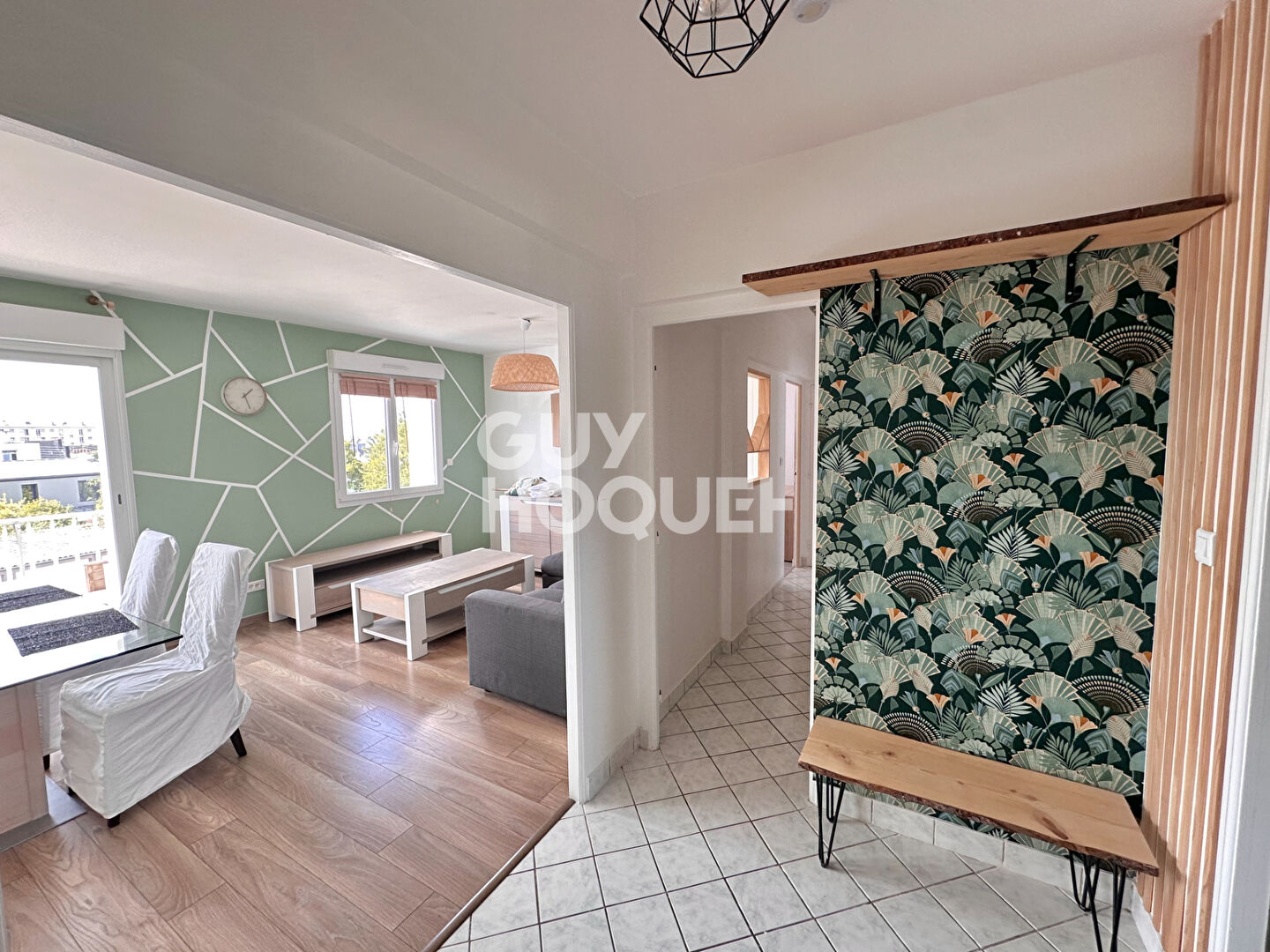 A louer - Appartement T3 meublé - Quartier Dourjacq à BREST