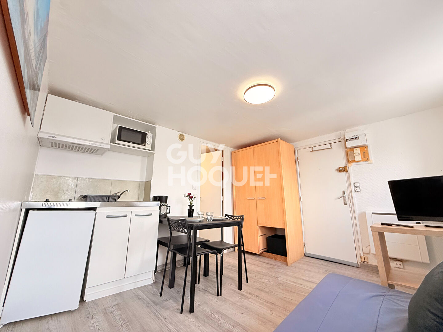 A louer studio meublé à BREST Recouvrance (29200).