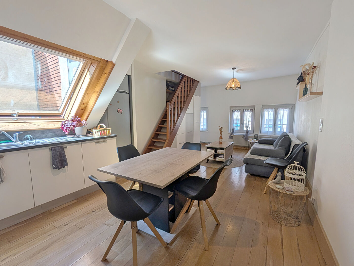 Appartement meublé 1 chambre + mezzanine