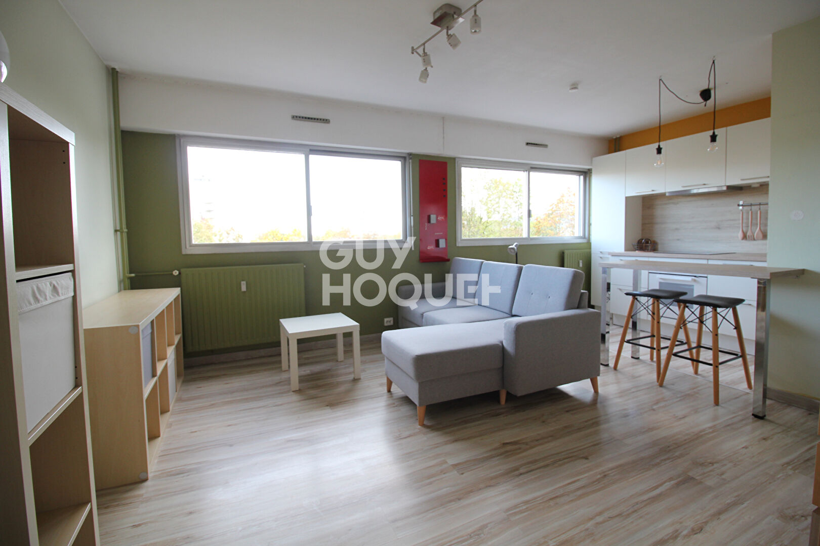 Studio 34 m², place de parking