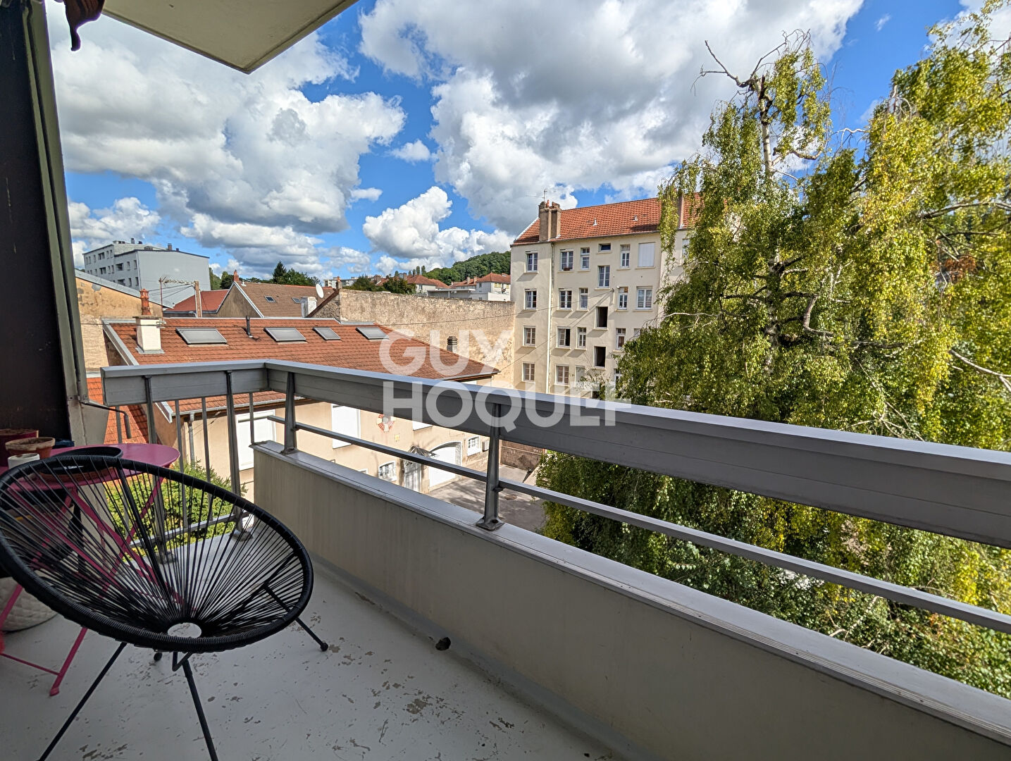 Chaprias, appartement 91 m² balcon garage