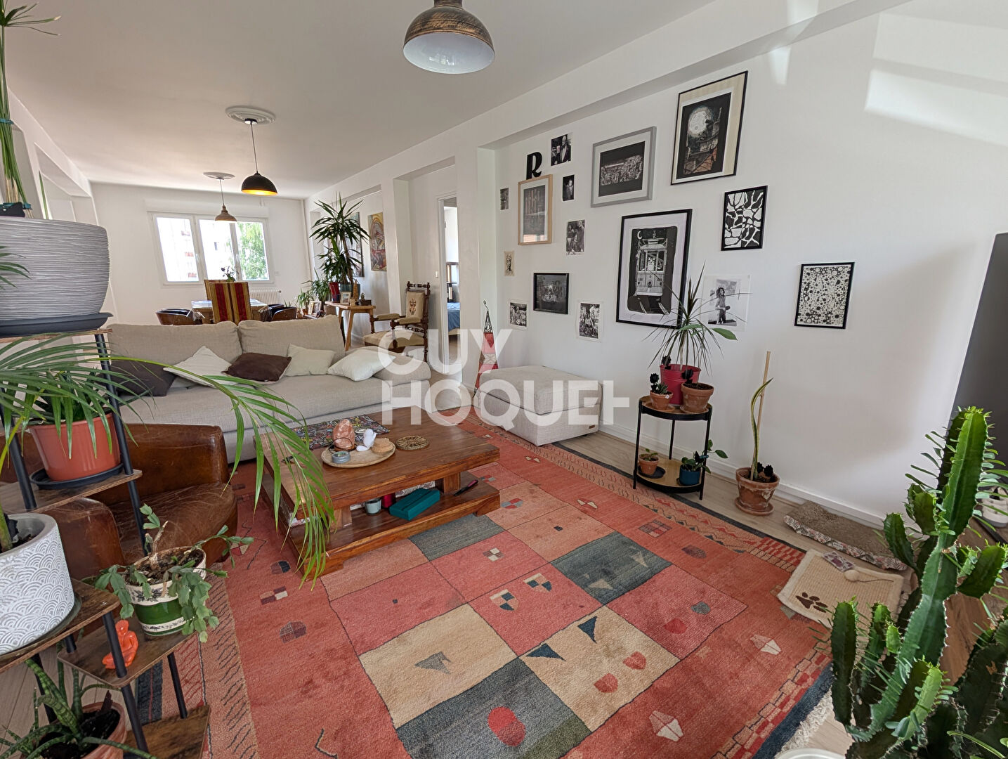 Chaprias, appartement 91 m² balcon garage