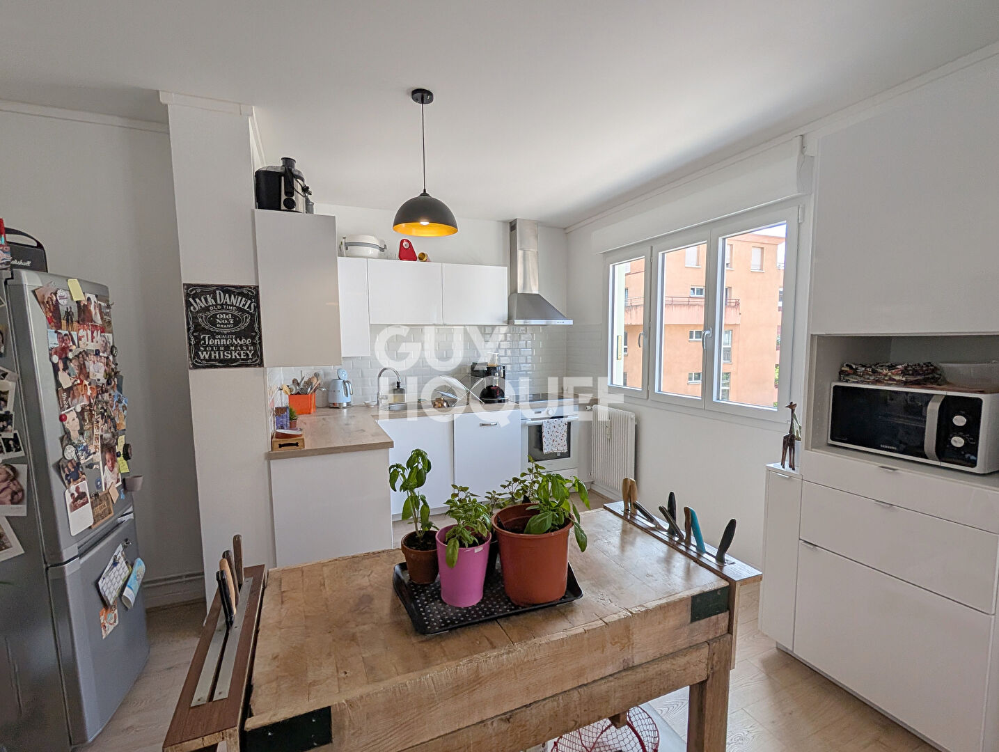 Chaprias, appartement 91 m² balcon garage